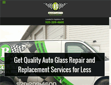 Tablet Screenshot of bartlettautoglass.com